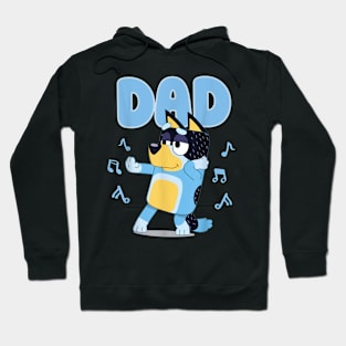 Fathers Blueys Dad Mum Hoodie